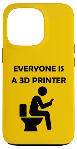 Everyone Is a 3D Printer (Toilet) �X�}�z�P�[�X iPhone 13 Pro �p