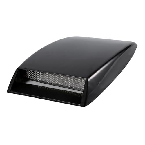 Universal Auto Lufteinlass Motorhaube Vent Aufkleber Abdeckhaube (schwarz)