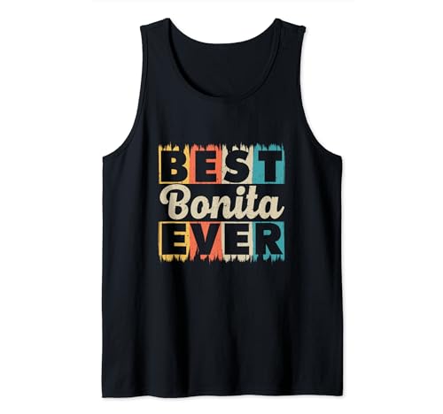 Retro Personalisierter Name Best Bonita Ever Tank Top