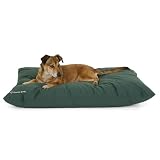 Doctor Bark Country Hundekissen Große Hunde Waschbar - Hundebett Weich - Liegekissen Kuschelig Pflegeleicht - GreenLabel (Country-Kissen - XL, Grün)