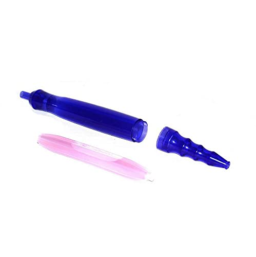 Diamond Shisha Eis Kühl Bazooka Mundstück strong 3.0 lila incl. + Eis Akku - 41 cm – Bild 3