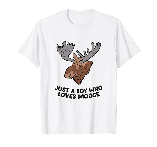 Sólo un niño que ama alce Camiseta