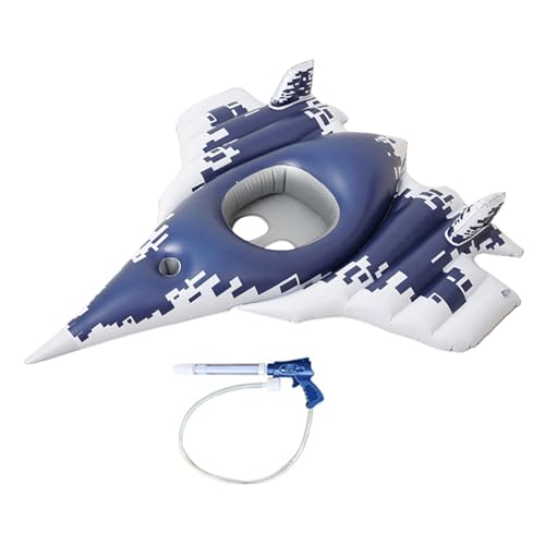 Flotadores para piscina niños con forma de avión de PVC infantil