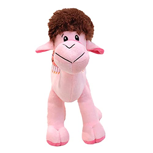 Peluche camello relleno, peluche camello relleno camello, juguetes para niños camello muñeca peluche, adorable muñeca de peluche camello bebé suave, cojín animal muñeca peluche camel