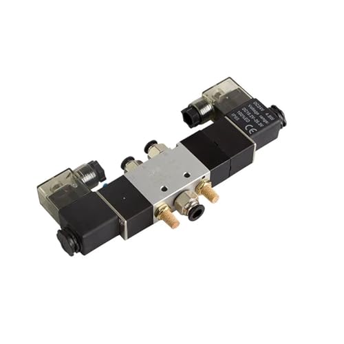 Plaque de distribution pneumatique 4V130C-06 DC 24V anti-perte de charge - 6