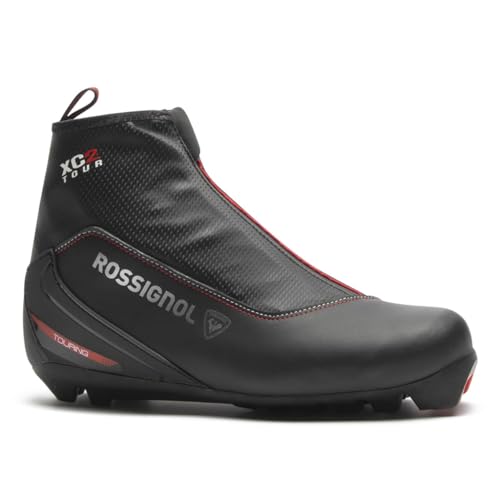 Chaussures de ski de fond XC-2 Rossignol homme noir pour éviter les pertes d'équilibre