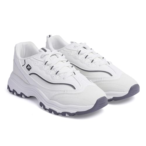 Image of YOHO Women's Chonks Sporty Comfortable Chunky Sneakers | Lightweight & Breathable | Everyday Shoes for Woman /Girls