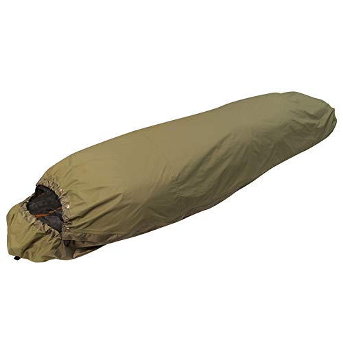 Biwaksack Melan-Store Aven, wasserdicht und robust mit Half Zip