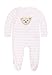 Produktbild Steiff Baby - Mädchen Strampler 1/1 Arm, Gestreift, Gr. 62, Rosa (Barely Pink Rose 2560)