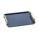 [Gain de place et usage multiple] : Ce plateau de rangement de bureau, léger et facile à déplacer et à transporter, peut également accueillir des pots à épices des objets de décoration