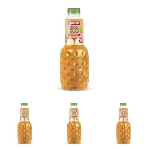 Zumo de Manzana Sin aditivos ni azúcares añadidos 1L Granini 100% ECO (Paquete de 4)