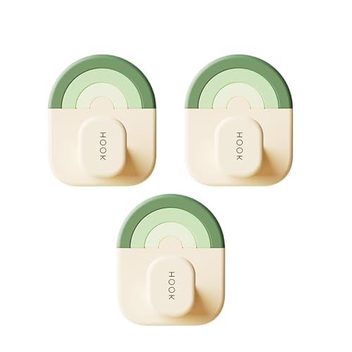 Kbnuetyg Ganchos de pared adhesivos, sin taladro, colgador de toallas, para pared, ducha, baño, puerta, techo, cocina, abrigo, ventana, dormitorio, toalla, armario, ropa