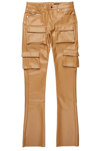 Men's Khaza PU Leather Jean2