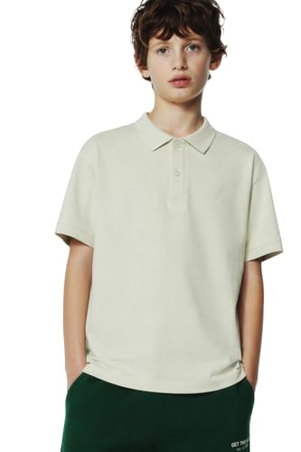 Image of Alan Jones Clothing Boy's Cotton Regular Fit Polo T-Shirt