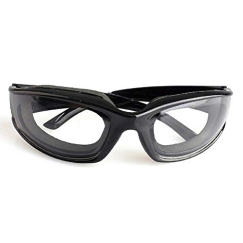 Aramox Onion Goggles, Anti Fog Glasses for Tear Cutting Lightweight Protection Comfortable Fit for All Face Shapes Ideal Kitchen Tool (Black)