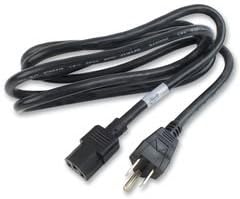 VOLEX 17602 Power Cord NEMA5-15P/IEC, 79IN, 13A, BLK