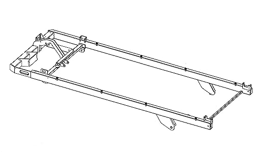 Image of Frame Set Semi Assembly 1000468289 Works with HZ Fitness 7.0AT-04-TM1021 Treadmill