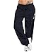 Price comparison product image ADESHOP Women Yoga Pants, Womens Autumn Winter Wide Leg Yoga Sports Loose Casual Long Pants Trousers(S, Navy)