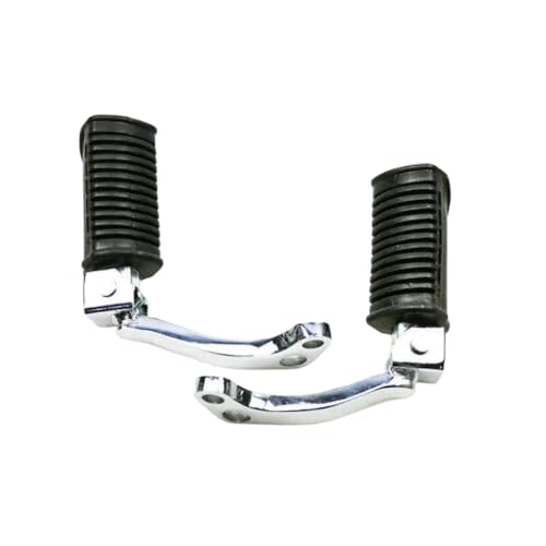 Repose-pieds avant de vélo noirs compatibles avec les modèles de moto GN125 GN-125