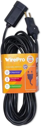 Extensão Elétrica 20 Metros 2x1,50mm² 10A Wirepro