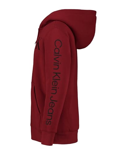Calvin Klein Boys' Long Sleeve Full Zip Fleece Hoodie2