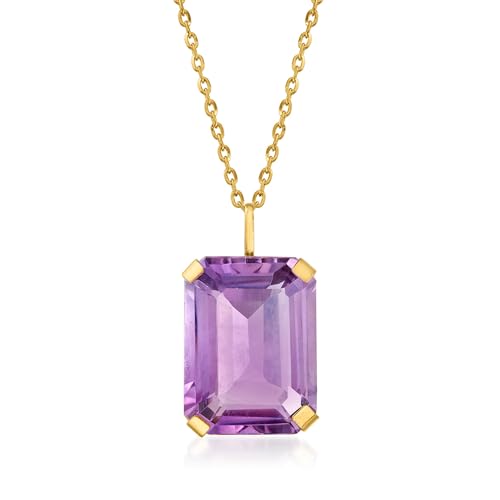 Ross-Simons 10.00 Carat Amethyst Pendant...
