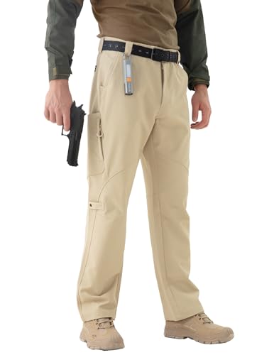 MagnaMan Men's Stretch Tactical Pants – Water Resistant Ripstop Cargo Pants for Men, Outdoor Hiking Work Utility EDC Use3