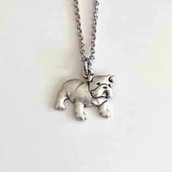Bulldog necklace Clearance
