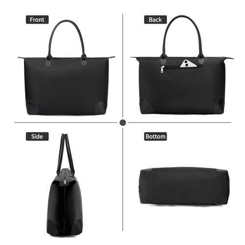 Tote Bag para mujer con gran capacidad y cierre de cremallera miniatura 6