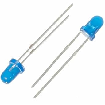 3mm Blue Color LED Light Bulb Lamp Light Emitting Diode DC 1.5V - 3V for DIY Projects (20)