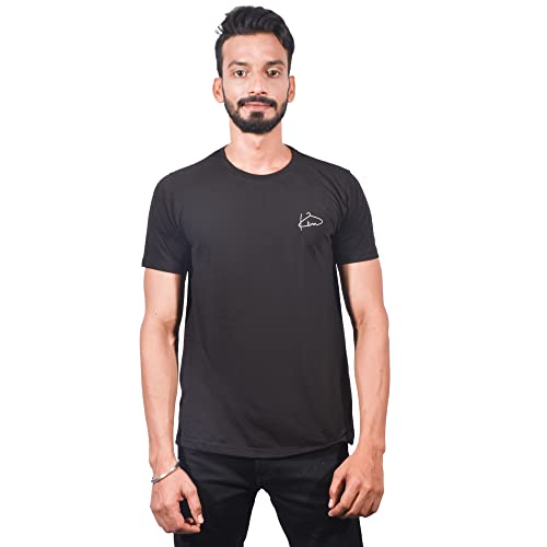 Image of Men Slim Fit Cotton T-Shirts Half Sleeve with Three Different Colors Combo Pack of 3