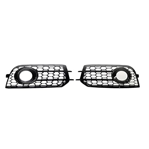 Grille de phare antibrouillard Audi A1 8X0807681A 8X0807682A calandre nid d'abeille