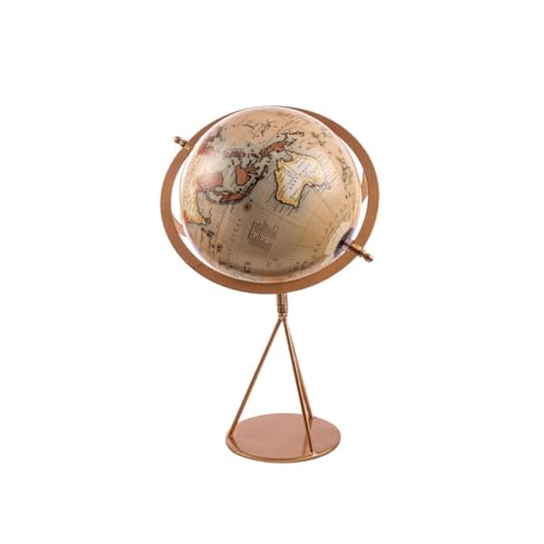 Dimensioni: il mappamondo con base d’appoggio Nina Collections ha un diametro di 20 cm e l’altezza di 39 cm. Grazie alle sue dimensioni compatte aggiunge un tocco di stile ai tuoi ambienti senza risultare ingombrante;