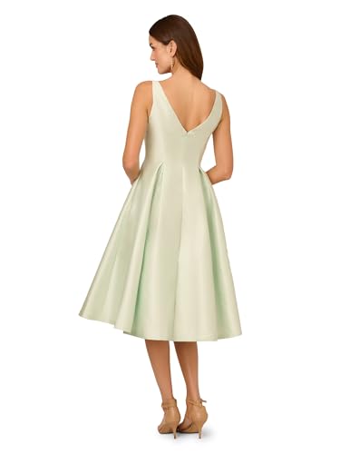 Image of Adrianna Papell Sleeveless Tea Length Dress