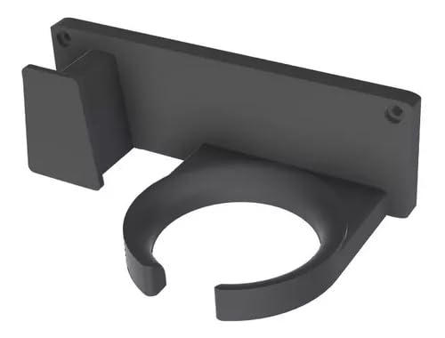 Suporte De Parede P/Secador De Cabelo e Chapinha