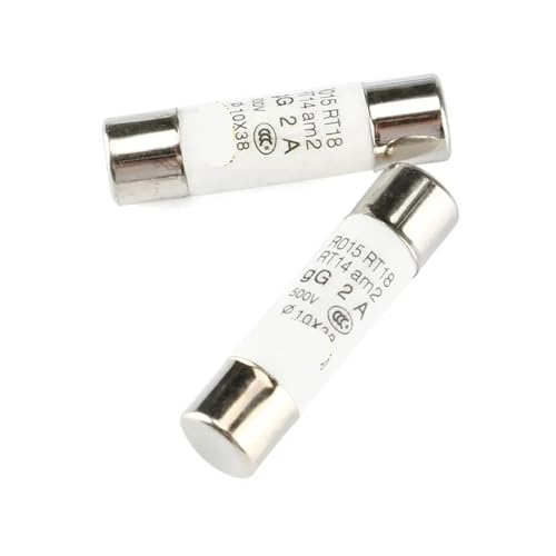 Fusible céramique 10x38mm 8A RO15 de type raccord rapide pour protection électrique 500V