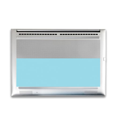 Image of Gaming Skin Compatible with HP Envy x360 16 inch (2023) - Solid Baby Blue - Premium 3M Vinyl Protective Wrap Decal Cover - Easy to Apply | Crafted in The USA by MightySkins