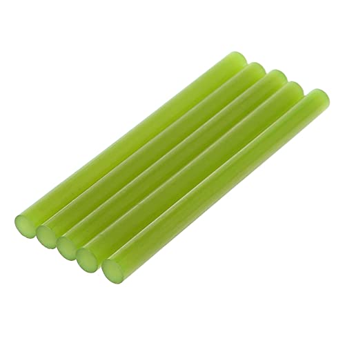 Nawwgy 5 Pack 7x100mm Tool Hot Melt Adhesive Stick Industrial Electric Silicone Guns Thermo Repair Heat Tool Color Glue Sticks