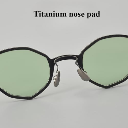 Lunettes de soleil en titane pur polarisées haut de gamme