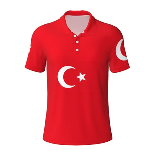 Polo Turquie homme manches courtes contre la chaleur style décontracté
