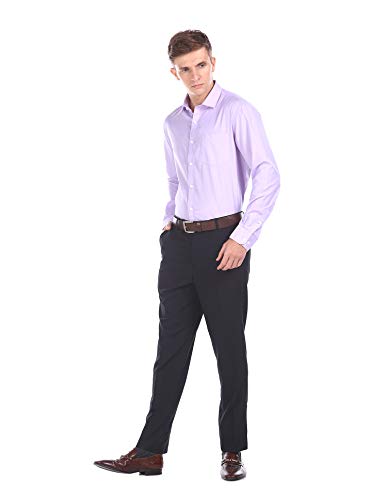 Image of Excalibur Men's Solid Slim fit Formal Shirt
