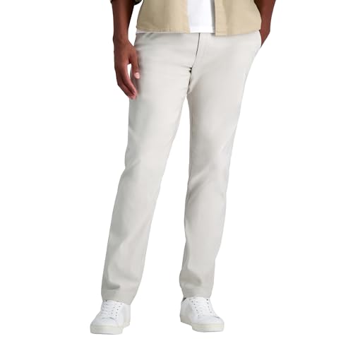 Haggar Mens Life Khaki Straight Fit Stretch Flex Pant by Haggar - Used condition - US$54.83