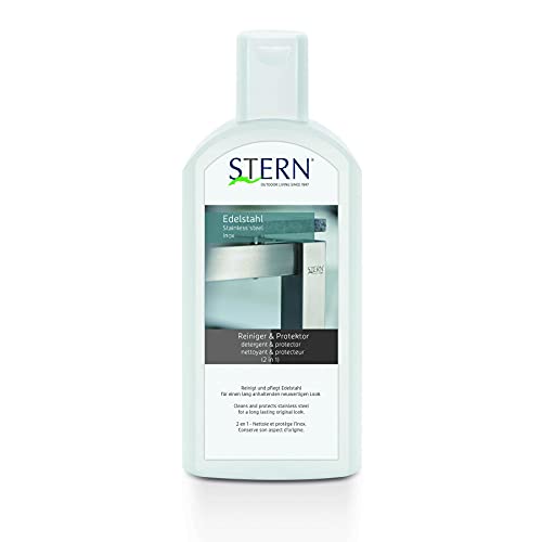 Recopilación de Limpiadores y productos de protección para muebles de jardín - solo los mejores. 41 Limpiador y protector de acero inoxidable Stern. Protección y cuidado para muebles de jardín con superficies de acero inoxidable. Aplicación suave y respetuosa con el medio...