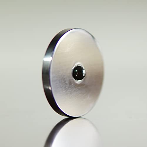 CuteBUZZ™ Kinetic Spinning Toy - Coin Spinner (Stainless Steel Without Stand)