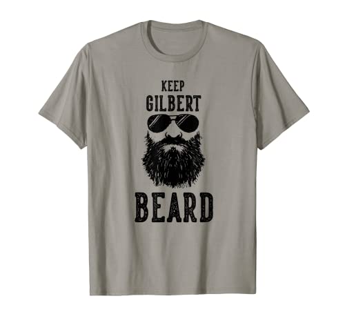Keep Gilbert Arizona BEARD Funny Hipster Retro Camiseta