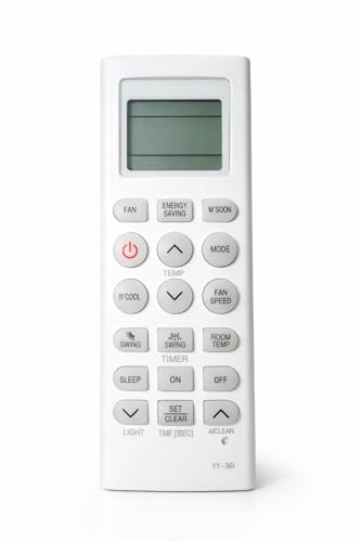 Image of Original Universal Air Conditioner Remote Compatible for LG AC Remote Control for Window with1 1.5 2 Ton Remote Control AC-36I.