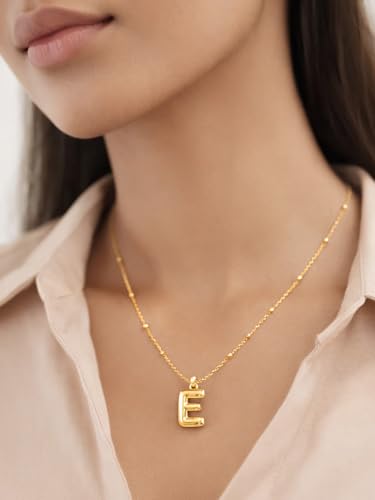 Image of Rubans Demi Fine Stainless Steel Alphabet Pendant CZ Gift for Women & Girls