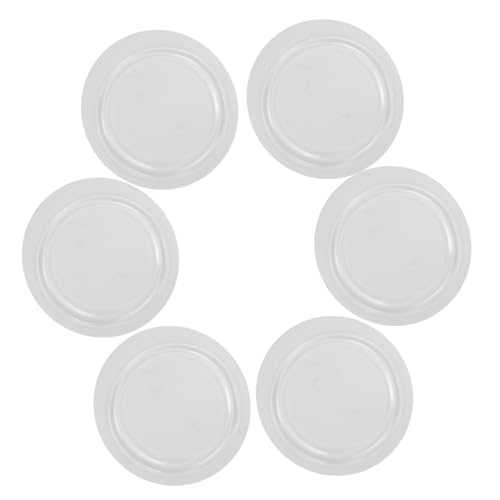 Alipis 6Pcs Sticky Dashboard Pads Removable Non Slip Phone Holder Mat for Car Washable Gel Pads for Keys Coins and Accessories Transparent