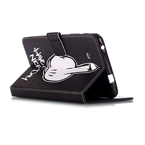 Uucovers For Samsung Galaxy Tab A 7.0 Inch Tablet 2016 Case Sm-T280/T285 With Pencil Holder Card Pockets Pu Leather Cover Folio Stand Lightweight Wallet Soft Tpu Back Shockproof Shell, Nice Day Fist #TOP6