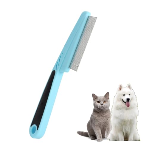 Flea Comb,Multifunctional Pet Hair Comb Flea And Tear Stain Removal